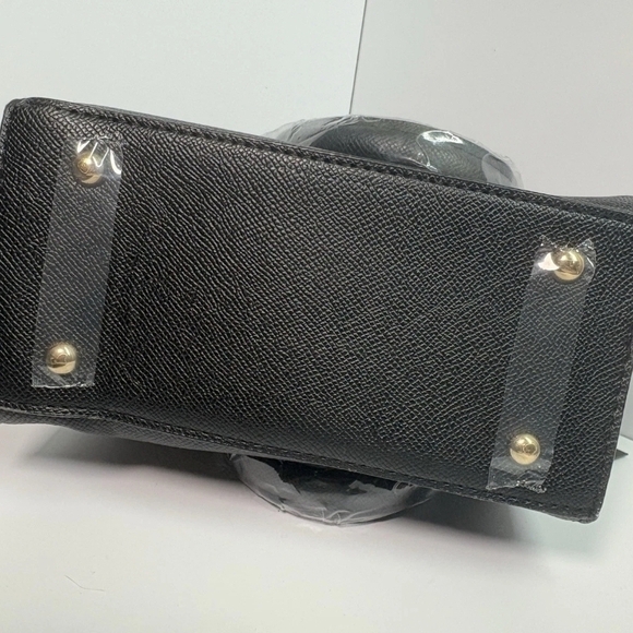 Bebe Leilani Black Crossbody Bag with Gold Accents - Picture 3 of 7